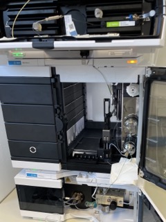 HPLC-Anlage abschalten