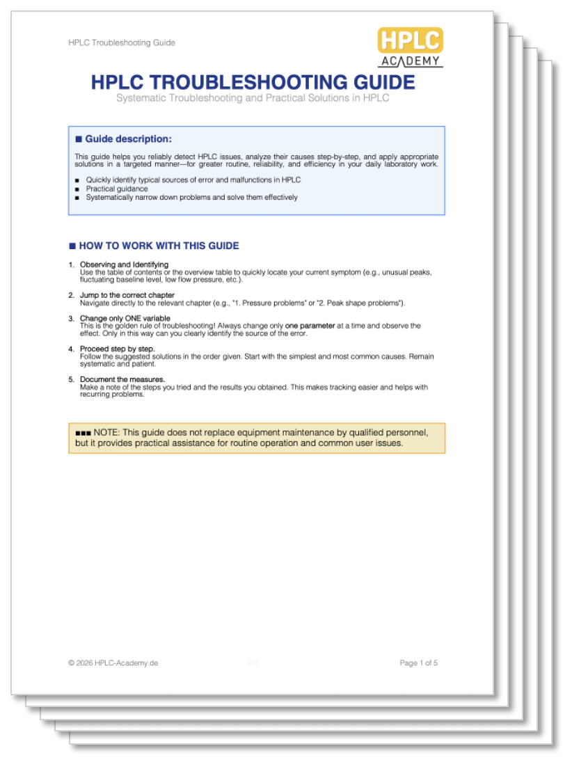 HPLC Troubleshooting guide